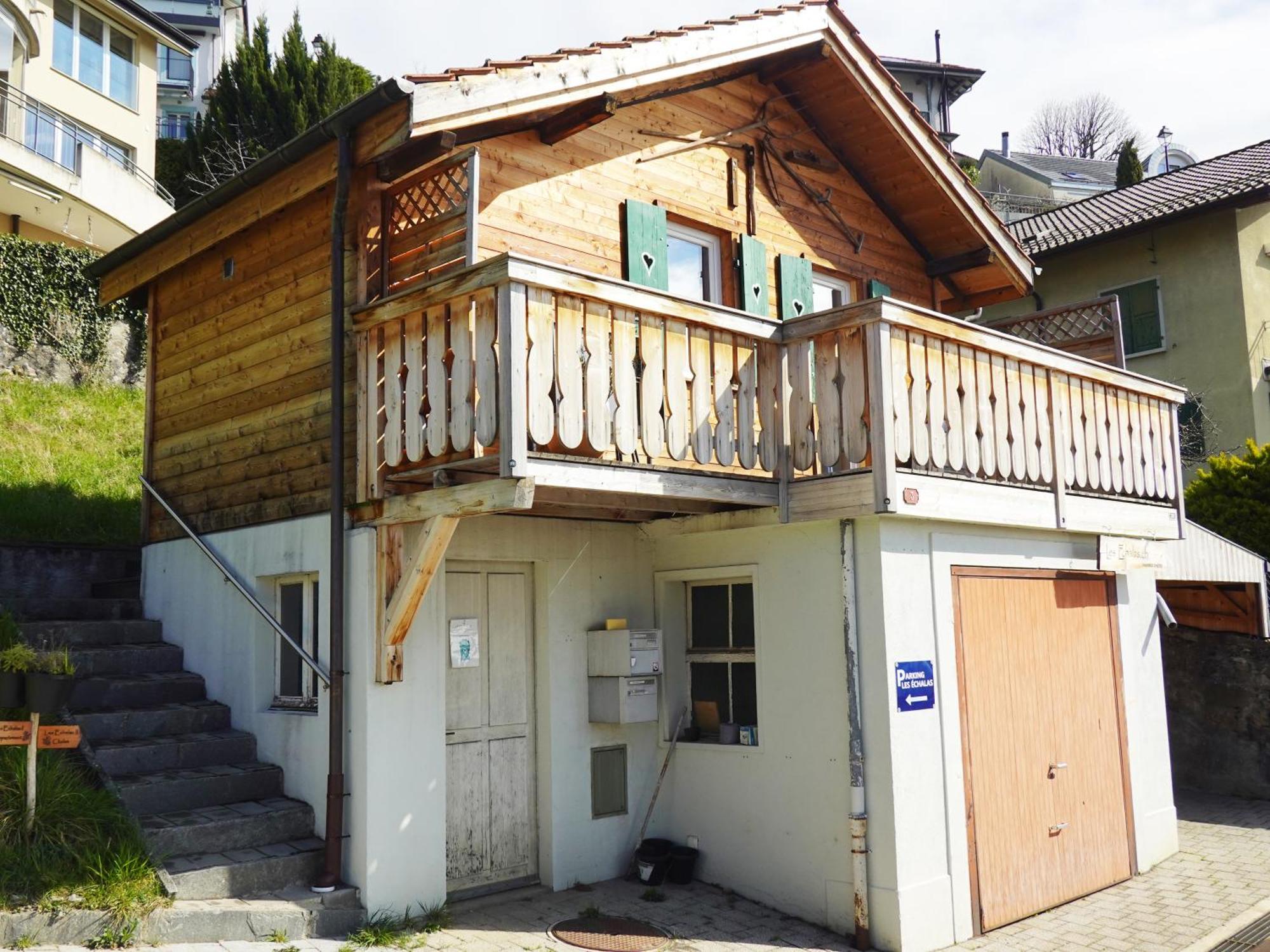 "Les Echalas" Chalet Independant Avec Cuisine En Lavaux Unesco Chexbres Exteriér fotografie
